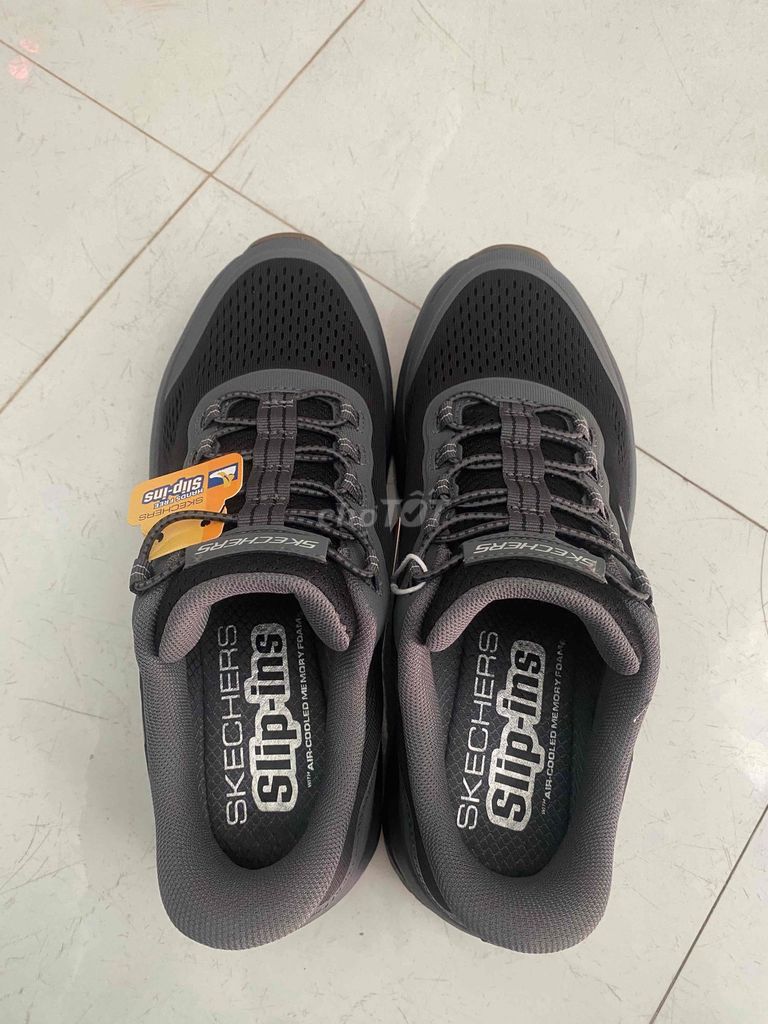Giày thể thao Skechers Đen size 40-41. Mua bán Giày dép tại Quận 7 Tp Hồ Chí Minh được đăng bởi chị Liên hình 1
