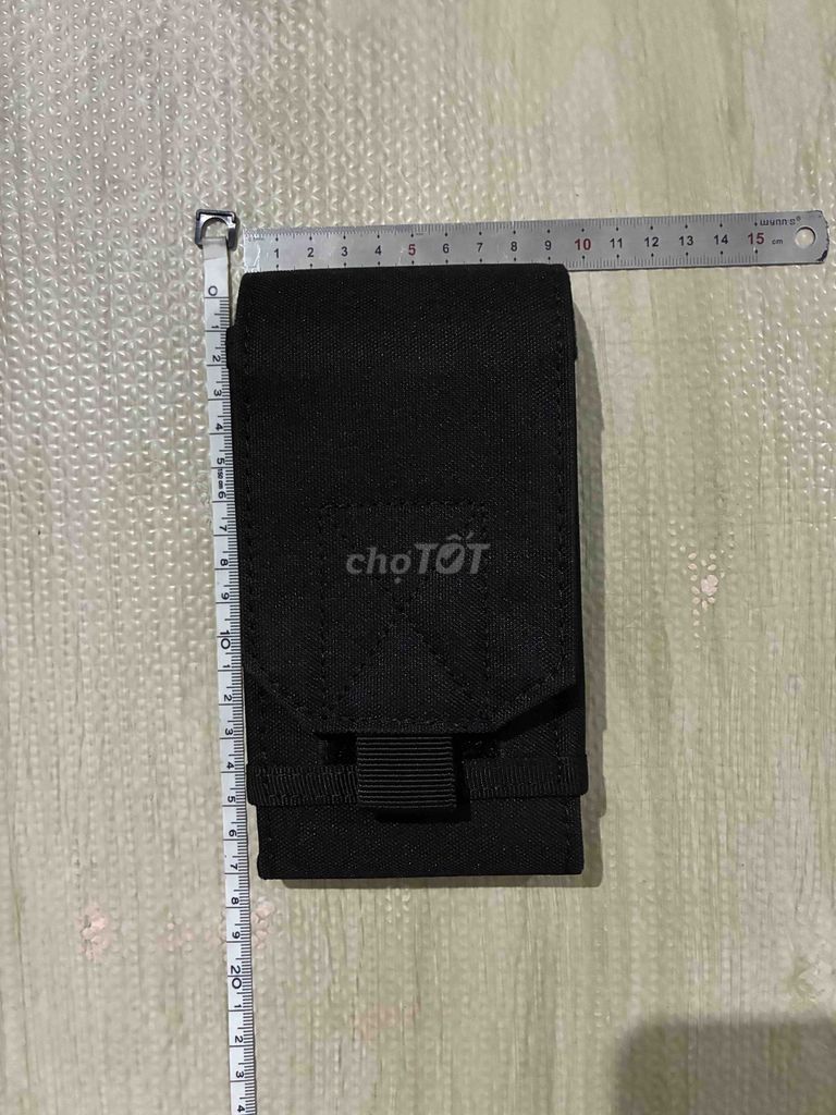 Túi đựng điện thoại Vải Đen Unisex Tốt. Mua bán Túi xách tại Quận 6 Tp Hồ Chí Minh được đăng bởi Trung Nguyễn hình 1