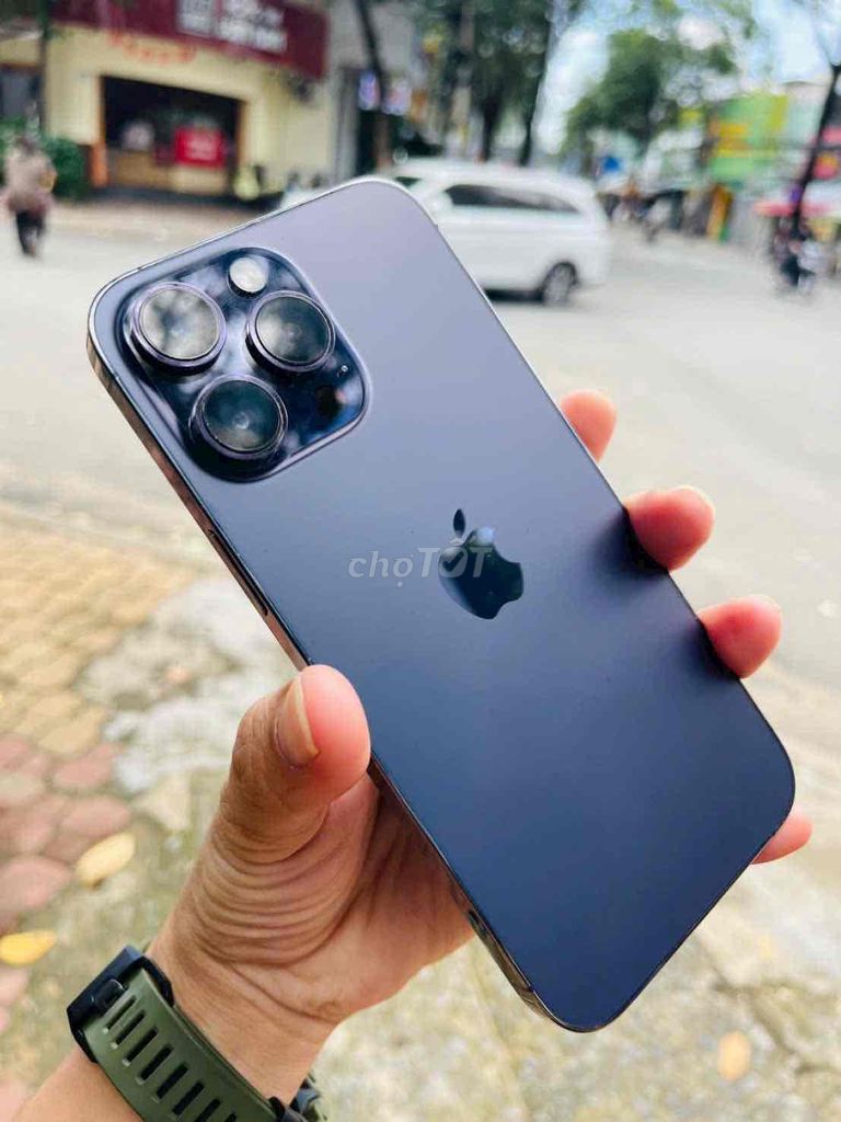 Apple iPhone 14 Pro Max 128GB Tím ZA 2 sim vật lý. Mua bán Điện thoại tại Thành phố Biên Hòa Đồng Nai được đăng bởi Oanh Hoang hình 1