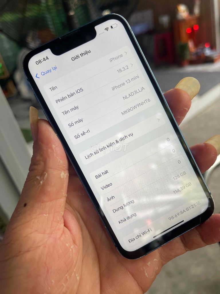 Apple iPhone 13 mini 128GB Xanh. Mua bán Điện thoại tại Quận Bình Tân Tp Hồ Chí Minh được đăng bởi nguyễn sang  hình 1