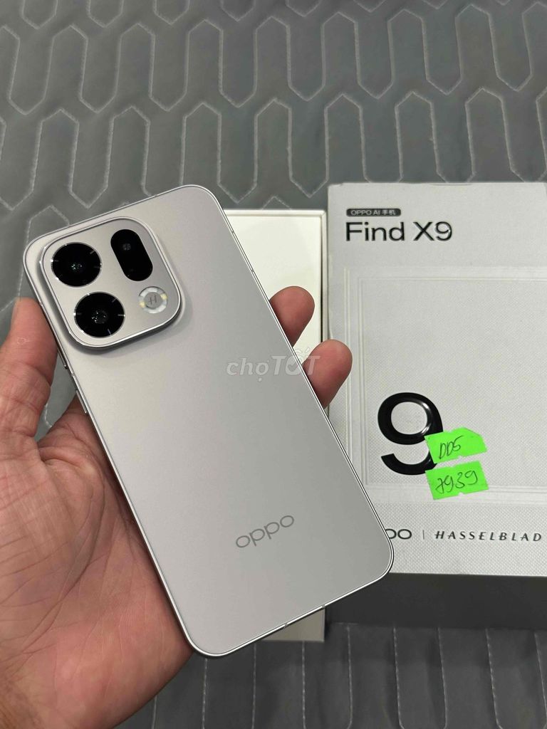 Oppo Find X9 12/256GB Bạc fullboxx cần bán. Mua bán Điện thoại tại Quận Bình Tân Tp Hồ Chí Minh được đăng bởi Hoàng hải hình 1