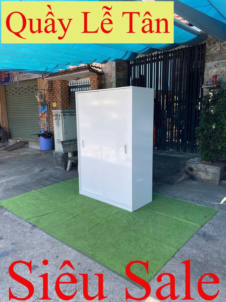 TỦ QUẦN ÁO= TỦ QUẦN ÁO= TỦ QUẦN ÁO CỬA LÙA  1M2=1. Mua bán Tủ, kệ gia đình tại Thành phố Thủ Đức Tp Hồ Chí Minh được đăng bởi Hàng Thanh Lý 268 hình 1