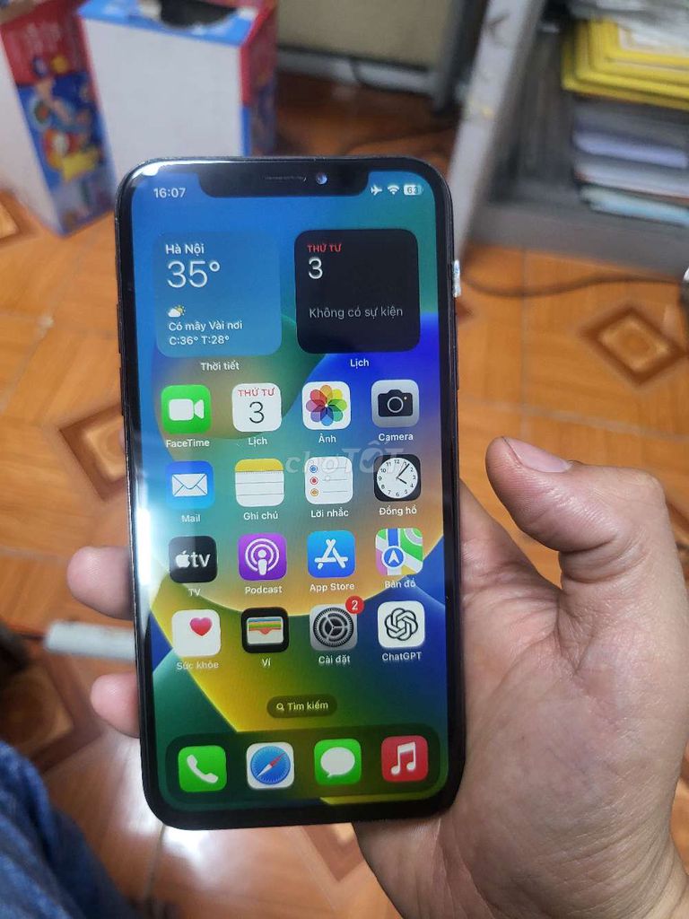 Apple iPhone X 64GB Đen Không Face ID. Mua bán Điện thoại tại Huyện Hóc Môn Tp Hồ Chí Minh được đăng bởi Trung Hậu hình 1