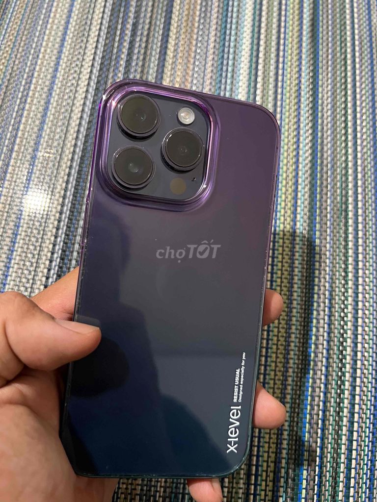 Apple iPhone 14 Pro 256GB Tím Đã sử dụng. Mua bán Điện thoại tại Quận 1 Tp Hồ Chí Minh được đăng bởi Tuấn Nguyễn hình 1