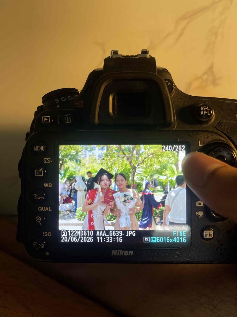 Máy ảnh Nikon D610 Fullframe Đen. Mua bán Máy ảnh, Máy quay tại Quận Liên Chiểu Đà Nẵng được đăng bởi Hoàng Nguyễn hình 1