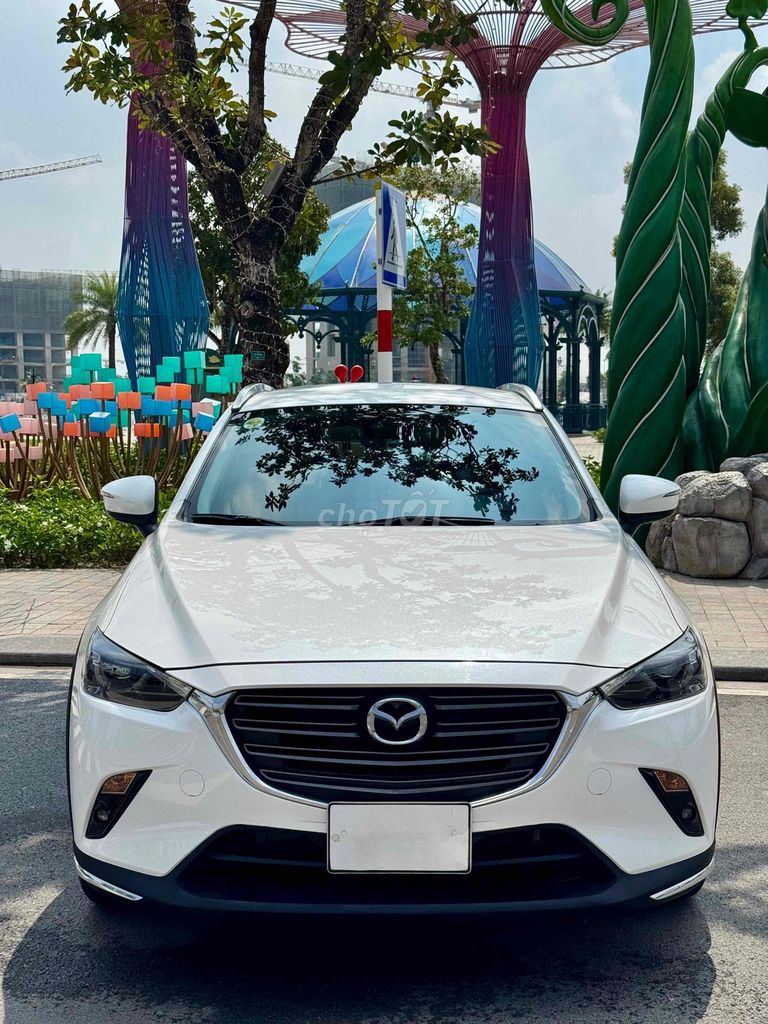 Мазда CX3 Премиум 2023 Белая кожа наппы 2 В км ✅