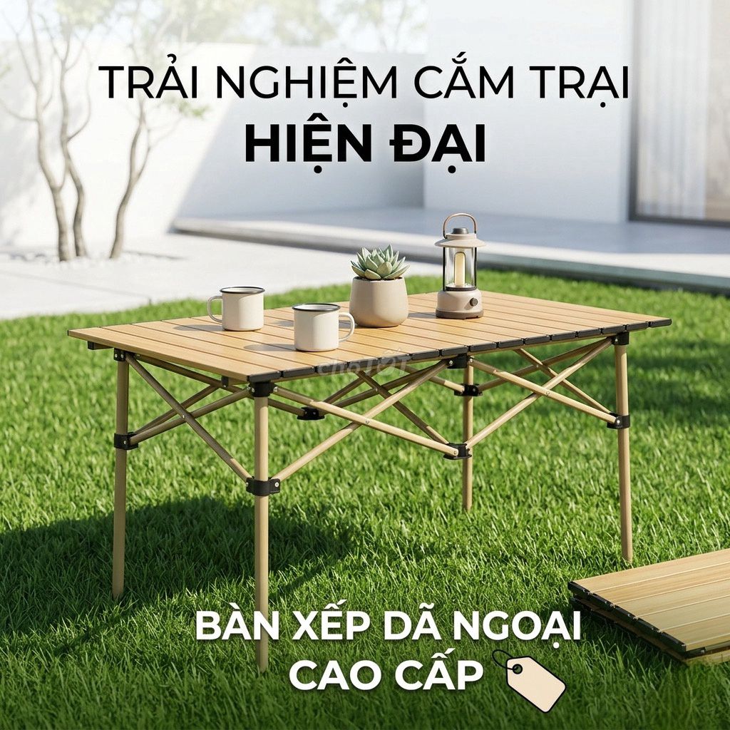 Bàn dã ngoại hợp kim sơn tĩnh điện. Mua bán Đồ thể thao, Dã ngoại tại Quận Long Biên Hà Nội được đăng bởi Kho phụ kiện Phú Thuý hình 1