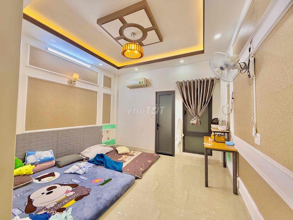 NHÀ ĐẸP 5 TẦNG HẺM XE HƠI PHẠM VĂN CHIÊU P14 GÒ VẤP CHỈ 7TỶ9 CÒN TL