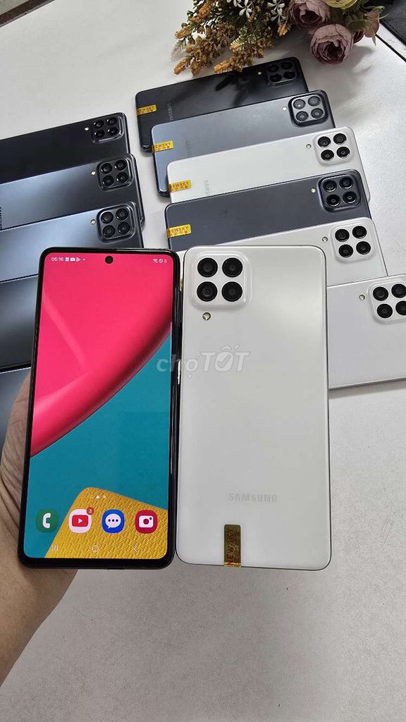 Samsung M53 5G 128GB Trắng. Mua bán Điện thoại tại Quận 11 Tp Hồ Chí Minh được đăng bởi Cửa hàng di động NGUYÊN THẢO hình 1