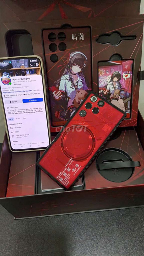 Redmagic 11Pro+ Wuthering Waves Full đẹp như mới. Mua bán Điện thoại tại Quận Hà Đông Hà Nội được đăng bởi Đạo Nguyễn hình 1