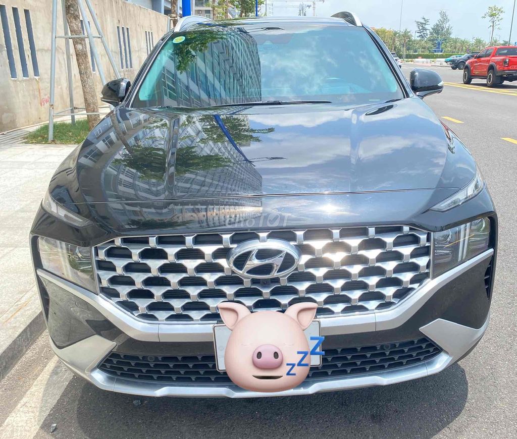 Hyundai Santafe 2021 Premium Черный 59 000 км