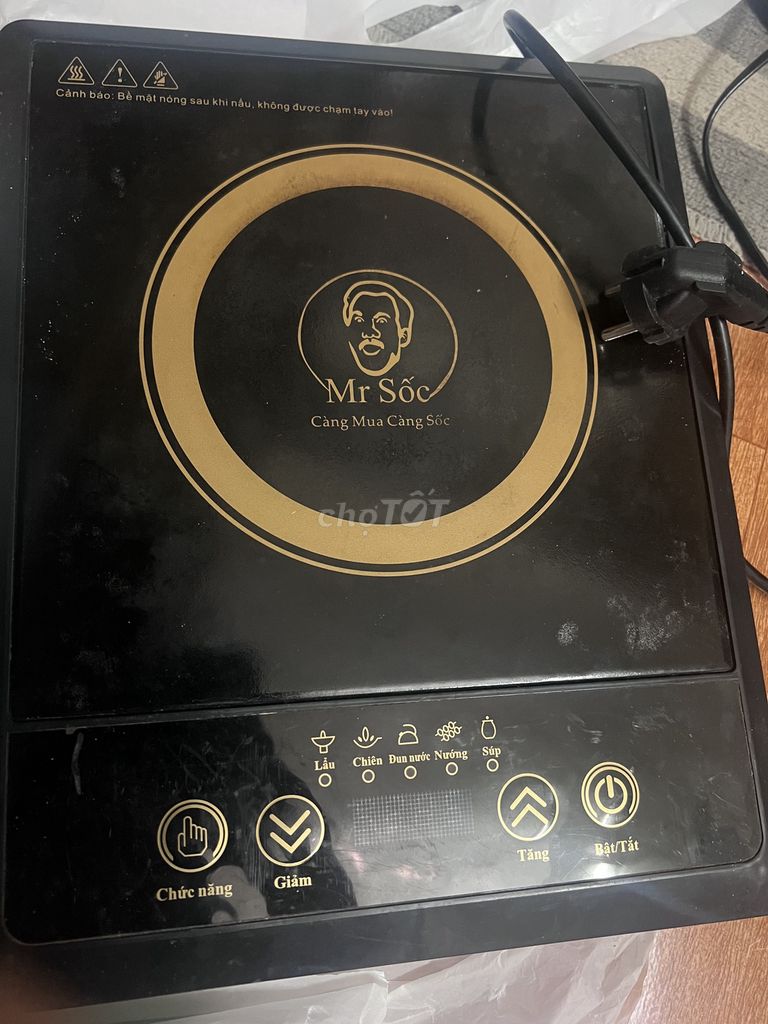 Bếp từ đơn Mr Sóc Đen. Mua bán Bếp, lò, đồ điện nhà bếp tại Quận Tân Bình Tp Hồ Chí Minh được đăng bởi Lan Phương Trương hình 1