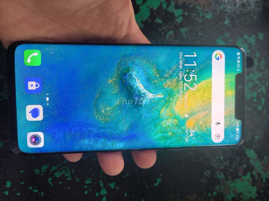 Huawei Mate 20 Pro 128GB Xanh. Mua bán Điện thoại tại Quận 10 Tp Hồ Chí Minh được đăng bởi Samurai hình 1