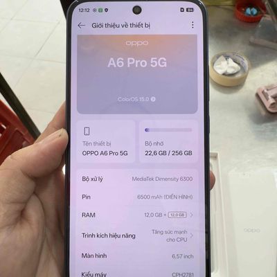 A6pro 12/256 hàng thế giới di động mua 30/10. Mua bán Điện thoại tại Huyện Cờ Đỏ Cần Thơ được đăng bởi Thanh