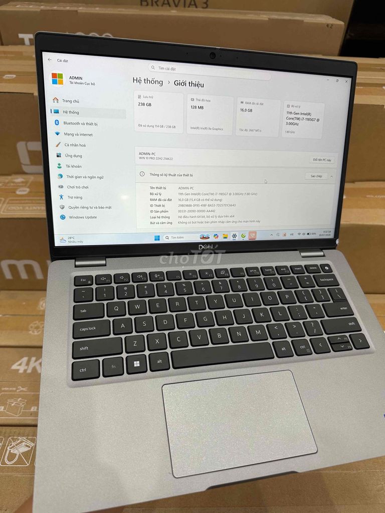Dell Latitude 5420 i7-1185G7 16GB/256GB SSD. Mua bán Laptop tại Huyện Quảng Xương Thanh Hóa được đăng bởi Vinh Cao hình 1
