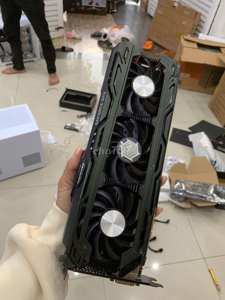 VGA GTX 1080TI INNO3D ICHILL 11GB 3FAN CÒN ĐẸP Ạ