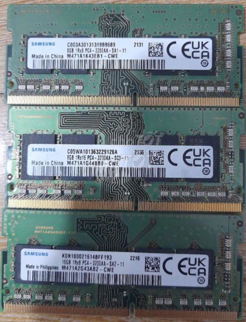 RAM laptop Samsung 8GB DDR4 3200AA. Mua bán Linh kiện (RAM, Card...) tại Thị xã Bến Cát Bình Dương được đăng bởi Hieu Nguyen hình 1