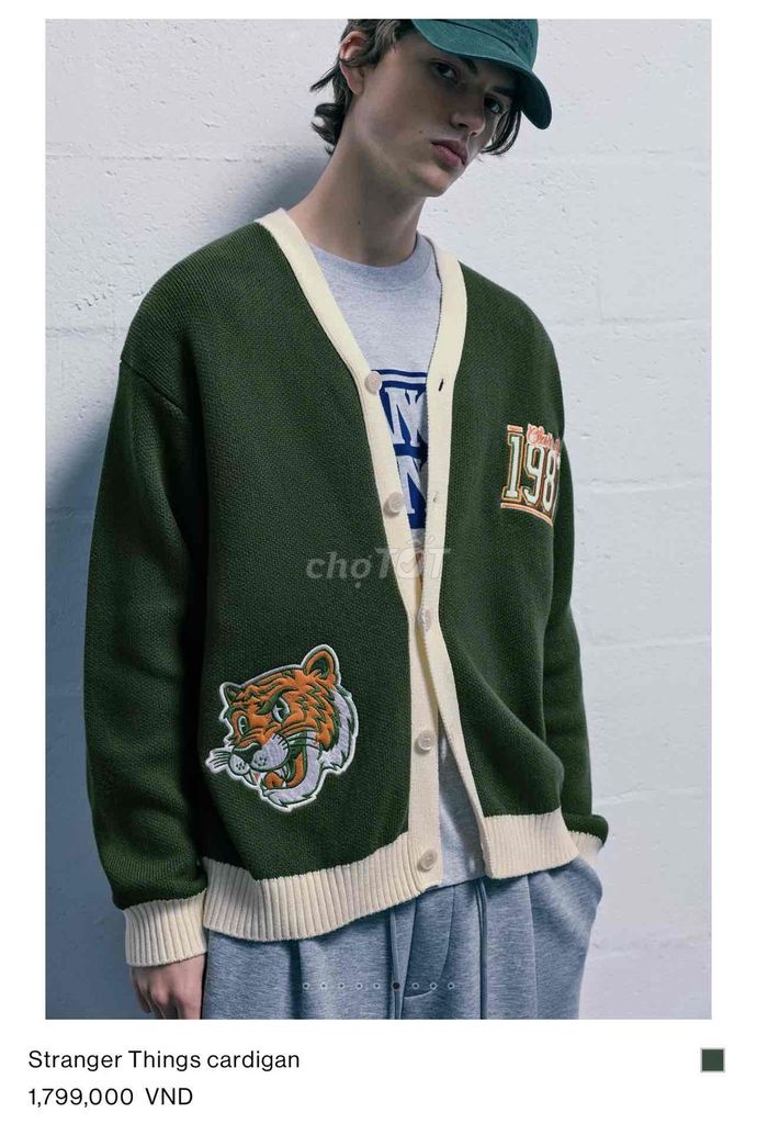 Áo Cardigan Hawkins Tiger. Mua bán Quần áo tại Quận Hai Bà Trưng Hà Nội được đăng bởi Quang Vu Hong hình 1