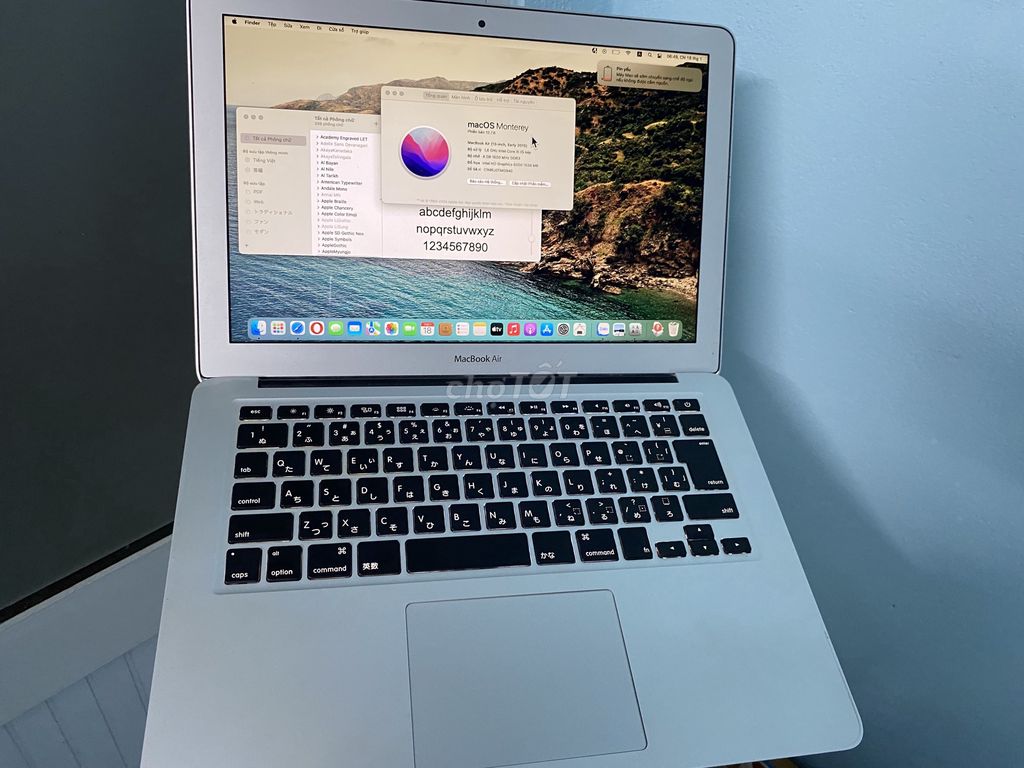Apple MacBook Air i5 2015 Bạc. Mua bán Laptop tại Huyện Cần Đước Long An được đăng bởi thu hình 1