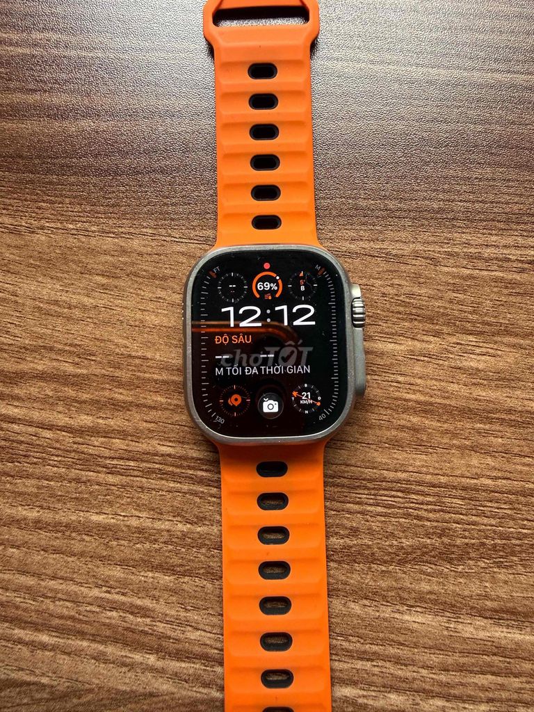 Apple Watch Ultra Cam. Mua bán Thiết bị đeo thông minh tại Quận Ngũ Hành Sơn Đà Nẵng được đăng bởi Phương hình 1