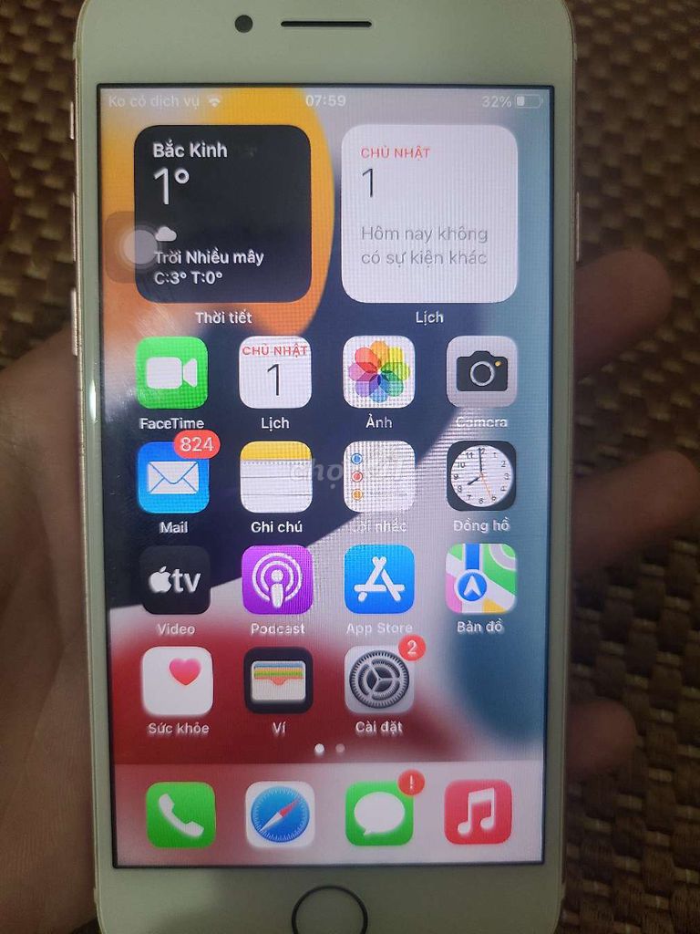 Apple iphone 7 32gb màu trắng máy bai bát. Mua bán Điện thoại tại Huyện Lục Nam Bắc Giang được đăng bởi Nhất Nguyễn hình 1