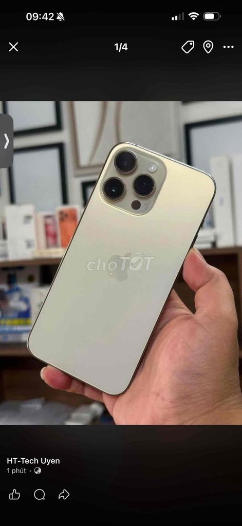 Apple iPhone 14 Pro Max 128GB Việt Nam Đã sử dụng. Mua bán Điện thoại tại Thành phố Biên Hòa Đồng Nai được đăng bởi Uyên Phạm hình 1