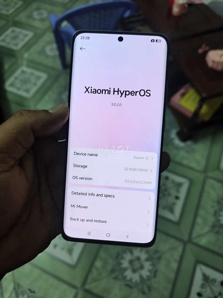 Xiaomi Mi 12 8GB/128GB Xanh Đã sử dụng. Mua bán Điện thoại tại Quận 11 Tp Hồ Chí Minh được đăng bởi hoang hình 1