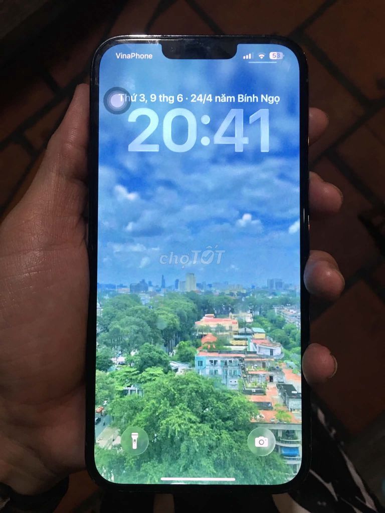iPhone 13 Pro Max 256GB Bản lock. Mua bán Điện thoại tại Thành phố Thủ Dầu Một Bình Dương được đăng bởi Huynhhung Nguyen hình 1