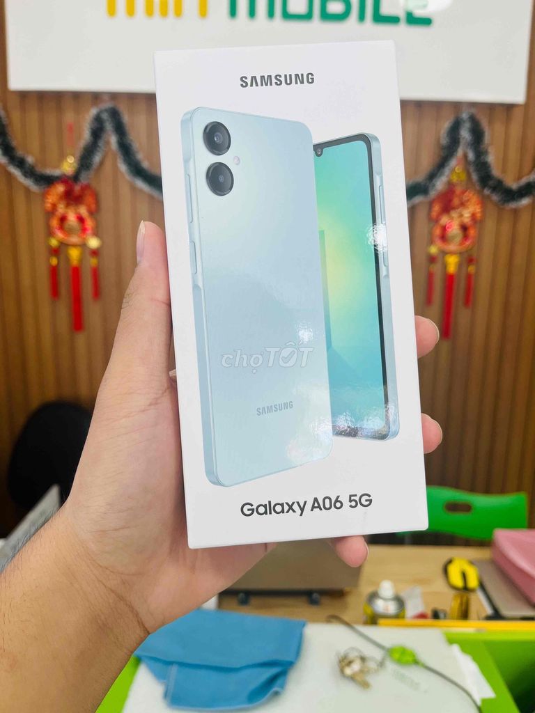Samsung Galaxy A06 5G 128GB Xanh. Mua bán Điện thoại tại Quận Ngô Quyền Hải Phòng được đăng bởi lê thanh thuỷ hình 1
