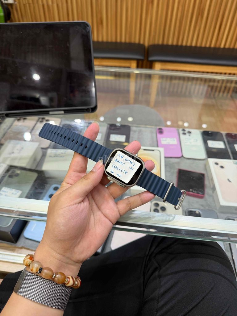 Apple Watch Ultra 2 Titan GPS+LTE 49mm. Mua bán Thiết bị đeo thông minh tại Quận Gò Vấp Tp Hồ Chí Minh được đăng bởi Võ Chí Bảo hình 1