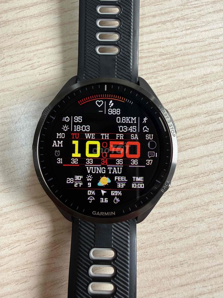 Garmin Forerunner 965 Đen. Mua bán Thiết bị đeo thông minh tại Thành phố Vũng Tàu Bà Rịa - Vũng Tàu được đăng bởi Nhút 37 hình 1