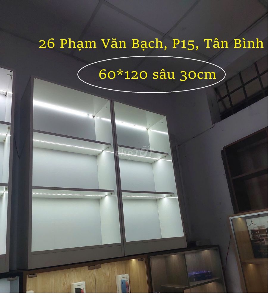 TỦ TRƯNG BÀY NHỎ GỌN 60 X 120