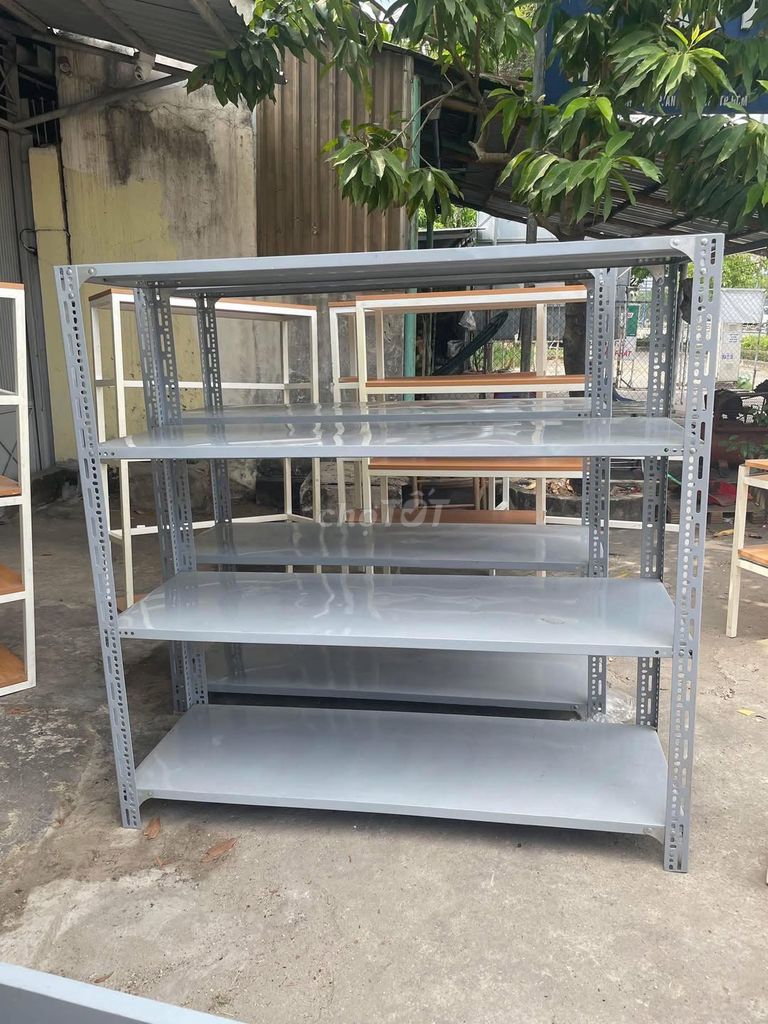 Kệ sắt 4 tầng Xám 150cm*50cm*150cm. Mua bán Tủ, kệ gia đình tại Quận Tân Phú Tp Hồ Chí Minh được đăng bởi Hội Đồ Điện Tử hình 1