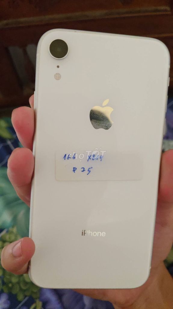 Apple iPhone XR 64GB Trắng Nhật Bản Đã sử dụng. Mua bán Điện thoại tại Huyện Thạnh Phú Bến Tre được đăng bởi Kiet G hình 1