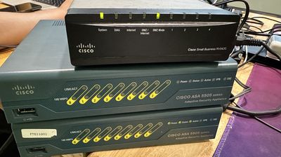Firewall CISCO ASA 5505 + Router CISCO RV042G