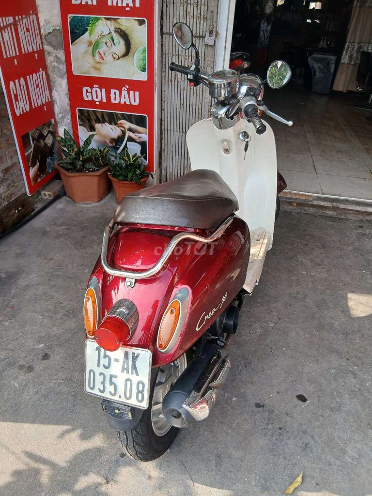 Honda Crea Scoopy 50cc Đỏ trắng