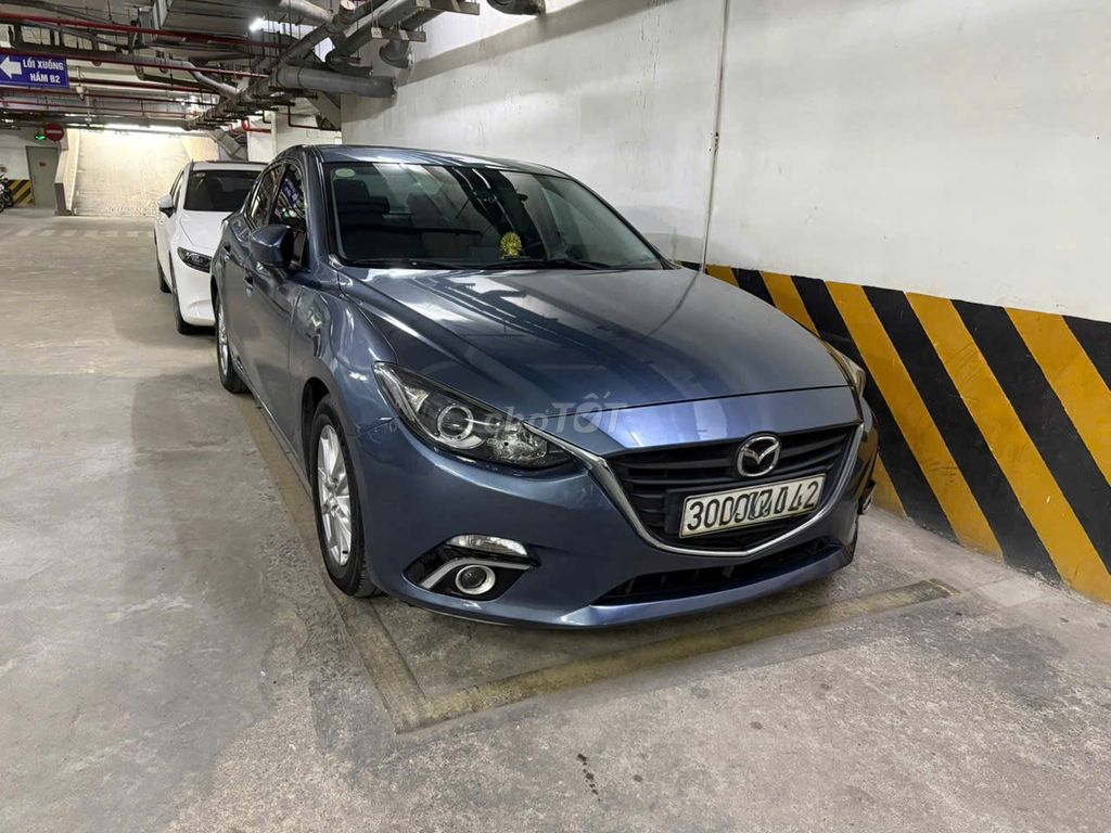 Mazda 3 2015 Серо-зеленый 120 тыс. км