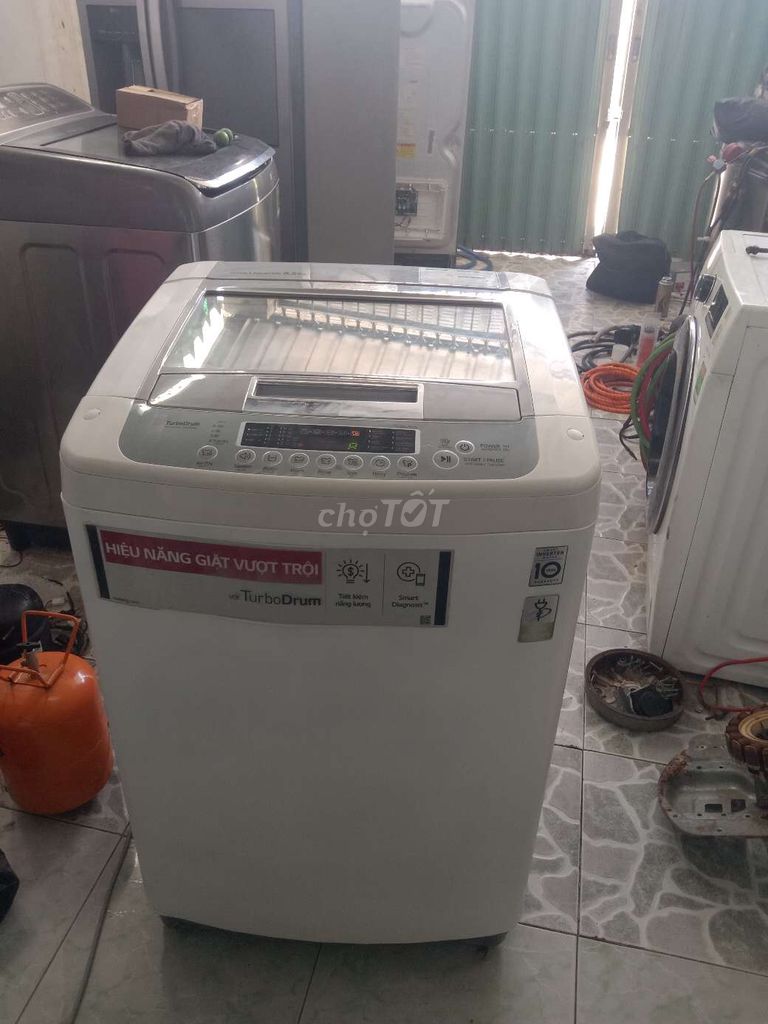 Máy giặt LG 10.5kg Inverter Trắng. Mua bán Máy giặt tại Quận Bình Thuỷ Cần Thơ được đăng bởi SỬA CHỮA ĐL BÁN ĐỒ ĐỊỆN MÁY ĐẢ QUA SỬ DỤNG  hình 1
