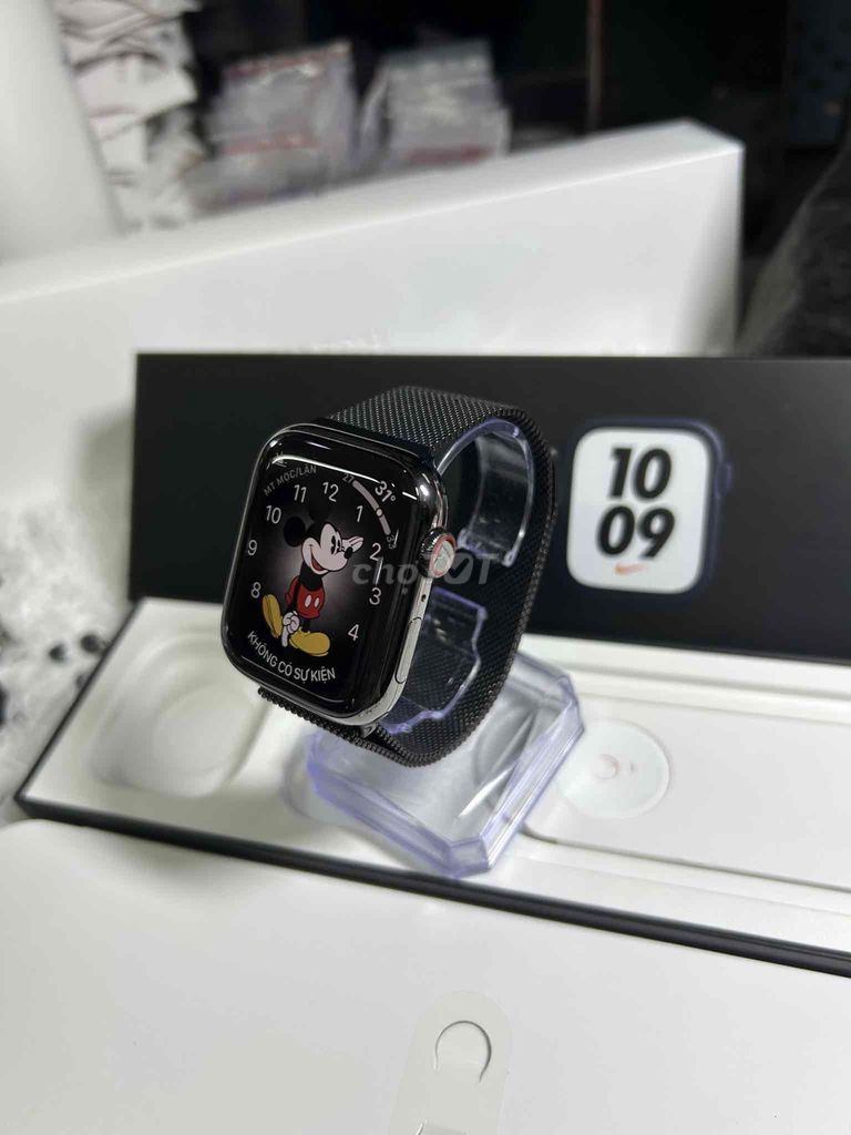 Apple Watch Series 8 45mm Đen Thép 99%. Mua bán Thiết bị đeo thông minh tại Quận 5 Tp Hồ Chí Minh được đăng bởi A C V N hình 1