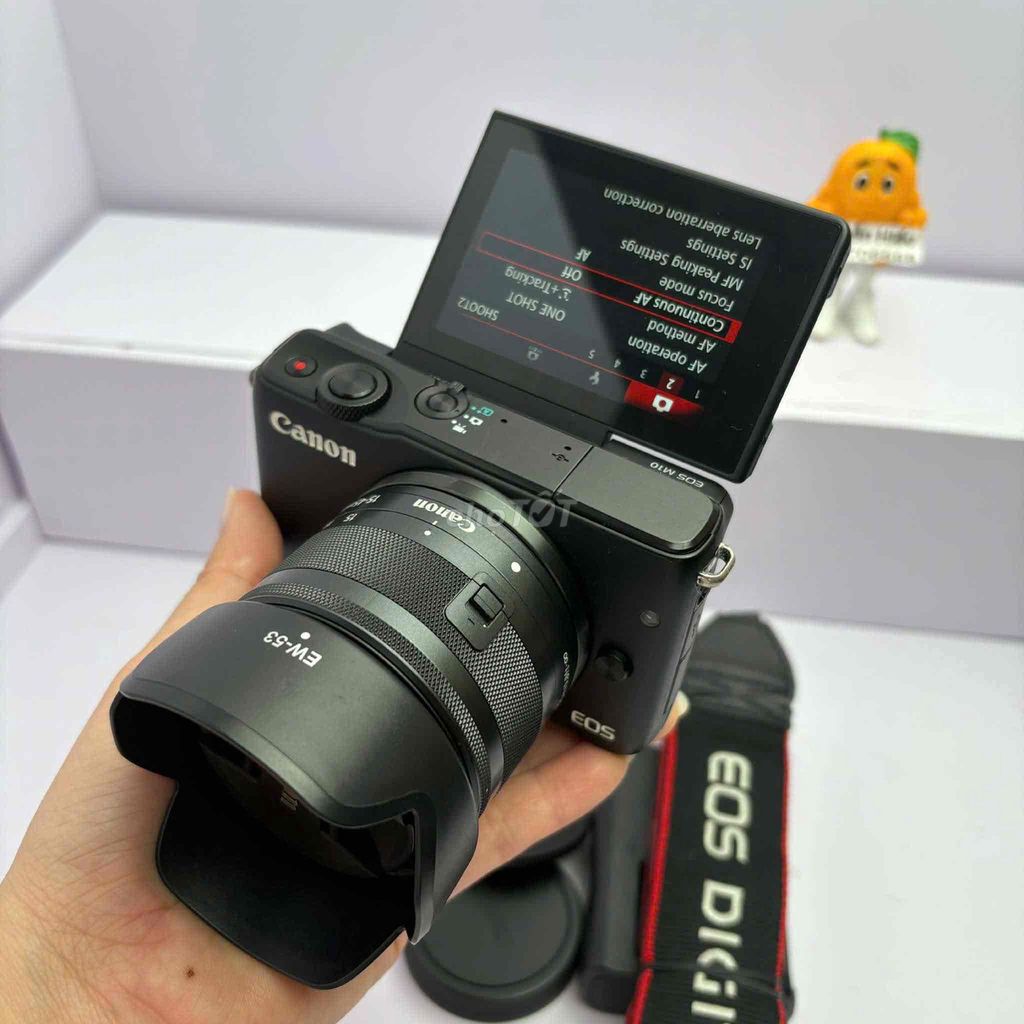 Máy ảnh Canon EOS M10 Đen Đã sử dụng. Mua bán Máy ảnh, Máy quay tại Thành phố Rạch Giá Kiên Giang được đăng bởi trần hoàng hình 1