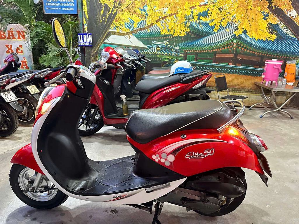 SYM elite 50cc. Mua bán Xe máy tại Quận Ninh Kiều Cần Thơ được đăng bởi MINH THIỆN bán xe trả góp hình 3