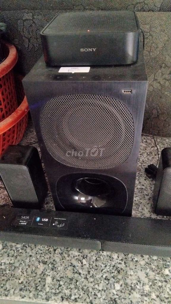 Loa điện Sony S40R Đen 600W. Mua bán Tivi, Âm thanh tại Huyện Cai Lậy Tiền Giang được đăng bởi Ngọc Thanh hình 1