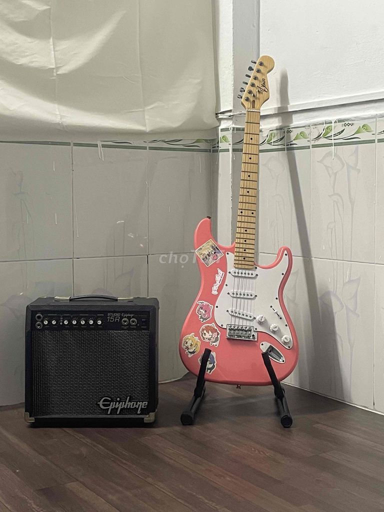 Đàn guitar điện Epiphone Studio 15R Hồng. Mua bán Nhạc cụ tại Thành phố Biên Hòa Đồng Nai được đăng bởi Trần hình 1
