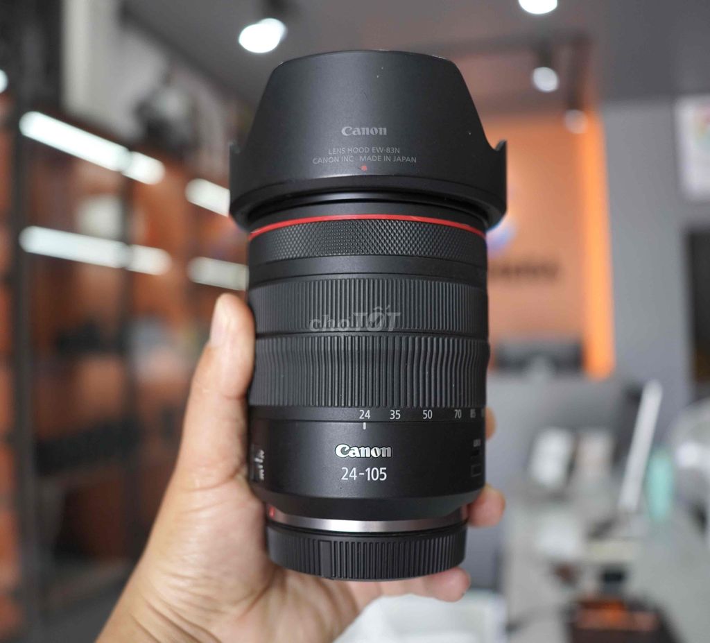 Ống kính Canon RF 24-105 f4 USM Đã sử dụng. Mua bán Máy ảnh, Máy quay tại Thành phố Long Xuyên An Giang được đăng bởi CHUCAMRA hình 1