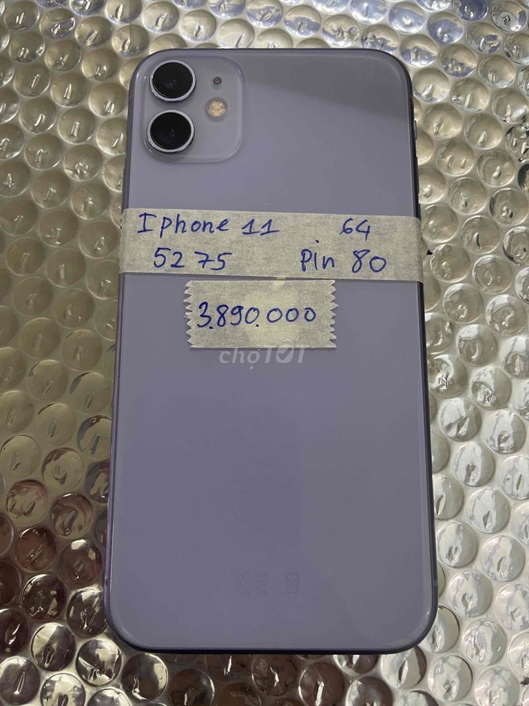 iPhone 11 64GB tím QT. Mua bán Điện thoại tại Quận Ninh Kiều Cần Thơ được đăng bởi Cầm Đồ Anh Quý hình 1