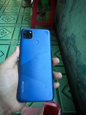 Realme C12 màu xanh