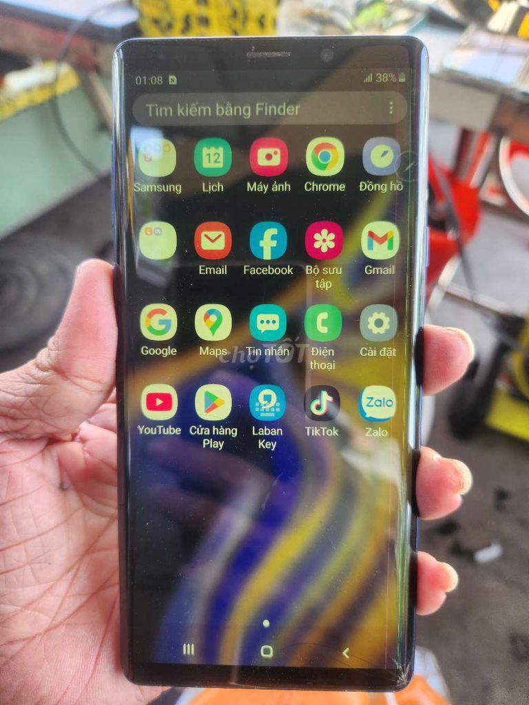 Samsung note 9 chữa cháy