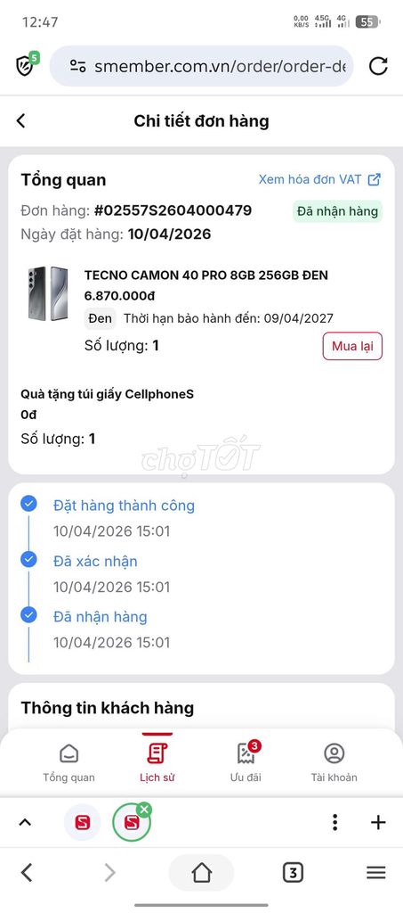 TECNO CAMON 40 PRO 8GB/256GB Đen. Mua bán Điện thoại tại Quận Hải Châu Đà Nẵng được đăng bởi lee hình 1