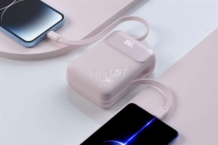 Pin sạc dự phòng Xmobile MH811 20000mAh Hồng. Mua bán Phụ kiện (Màn hình, Chuột...) tại Thành phố Vĩnh Long Vĩnh Long được đăng bởi Chú Khải Duy hình 1