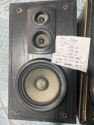 thanh lý đôi loa sony bass20. Mua bán Tivi, Âm thanh tại Quận Lê Chân Hải Phòng được đăng bởi Lưu Chiểu
